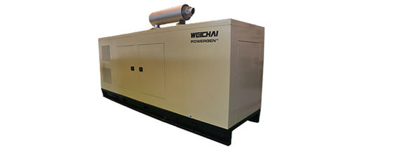 247.5KVA-495KVA Low Noise Weichai Generator Sets High Speed 1500r/Min