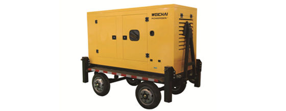 55 KVA-687.5 KVA Mobile Power Station With 4/6 Cylinder Low Emissions